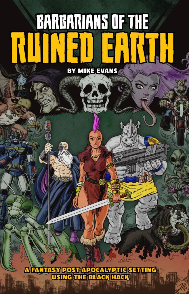 Barbarians of the Ruined Earth cover