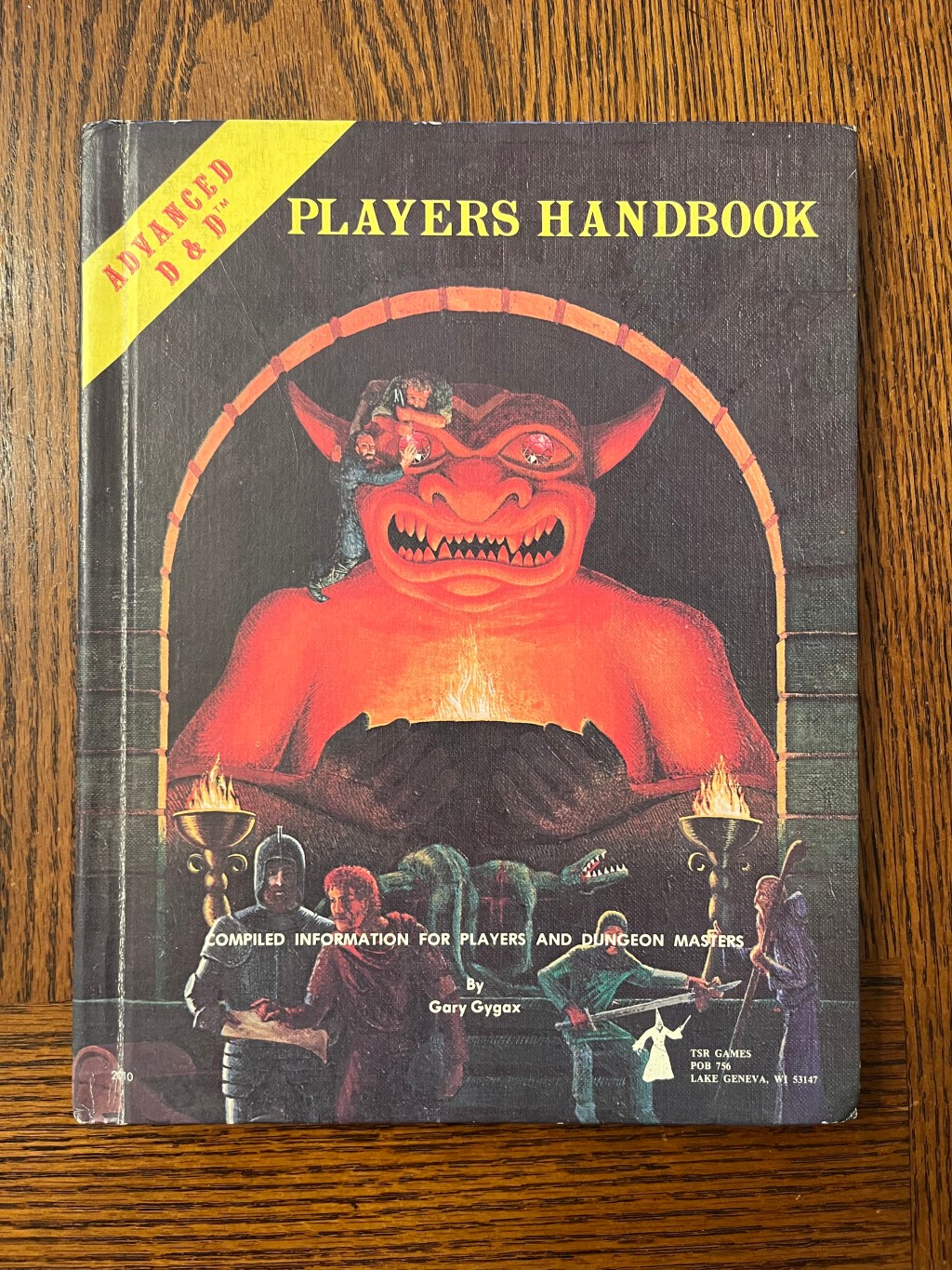 AD&D Players Handbook with the Trampier cover
