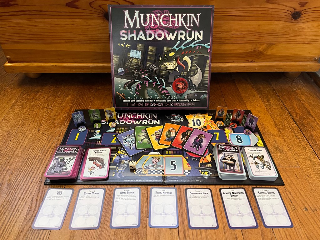 Magicpunk Meets Silly in Munchkin Shadowrun