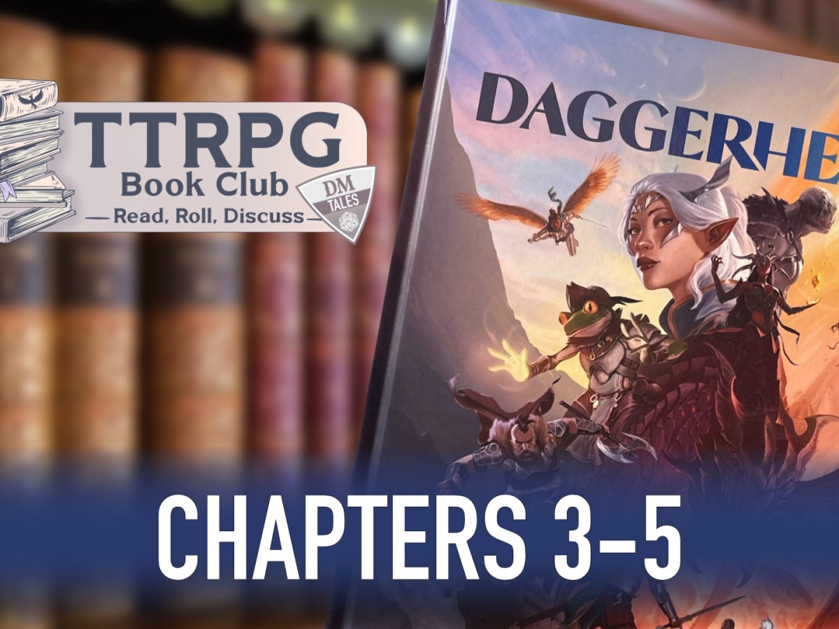 The DM Tales TTRPG Book&nbsp;Club